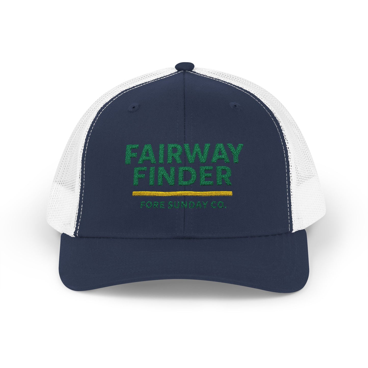 Fairway Finder Snapback Trucker Cap | Golf Cap, Outdoor Hat, Golf Gift, Adjustable Hat