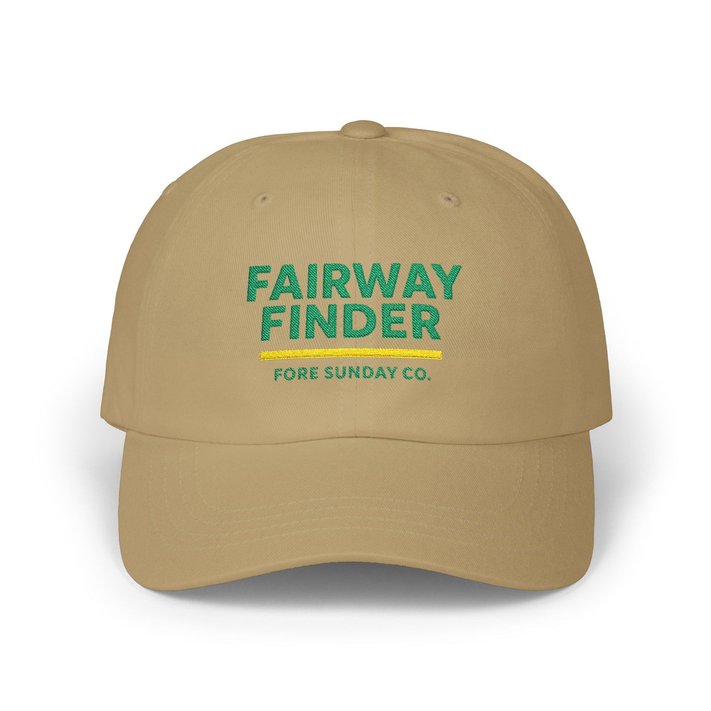 Fairway Finder Cap | Casual Golf Hat, Comfortable Hat, Gift for Golfer, Outdoor Fashion, Weekend Wear