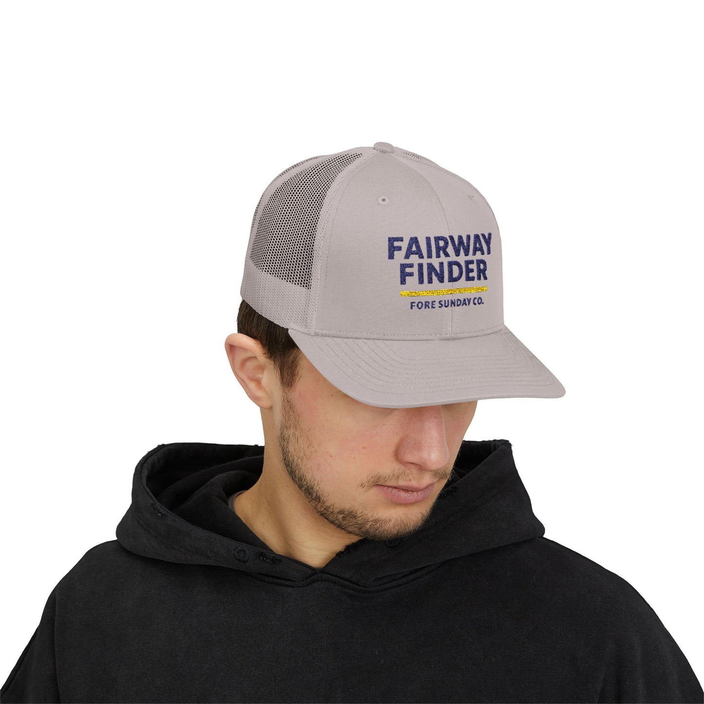 Fairway Finder Snapback Trucker Cap - Perfect for Golf Lovers, Casual Style, Golf Events, Father's Day Gift