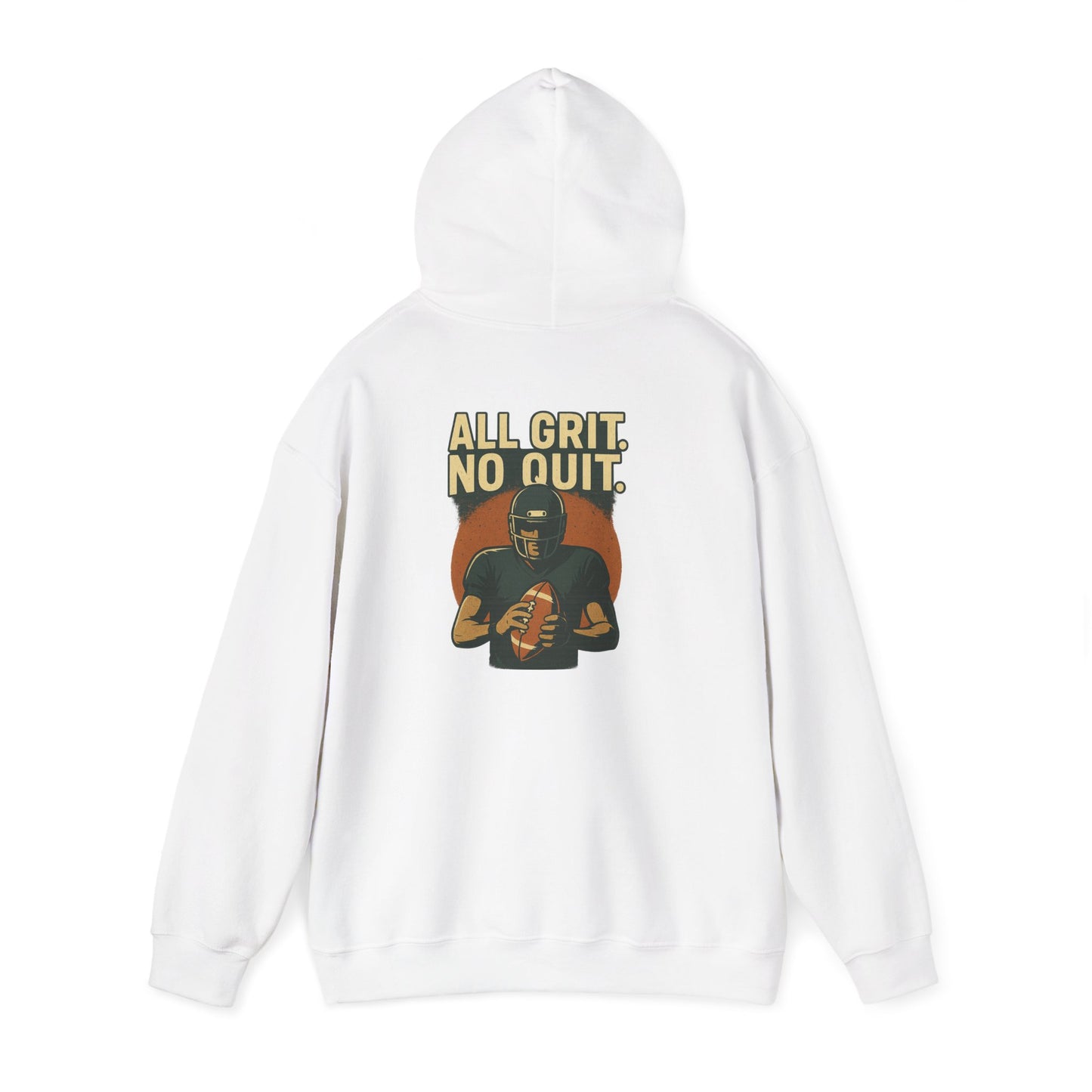 All Grit. No Quit. - Sports Hoodie - Perfect for Game Day, Football Fans