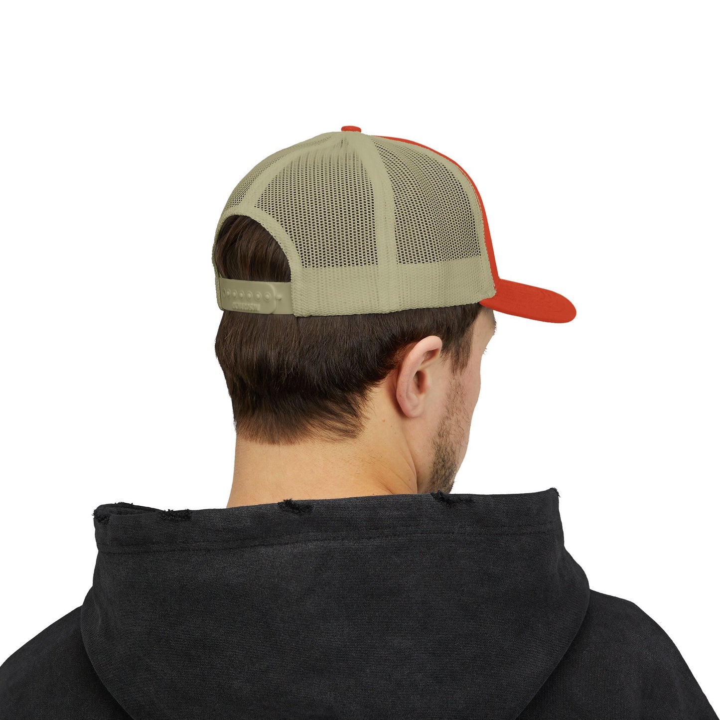 Colorful Power Fade Snapback Trucker Cap, Funny Golf Hat, Unique Baseball Cap, Gift for Golfers, Fashionable Outdoor Accessory