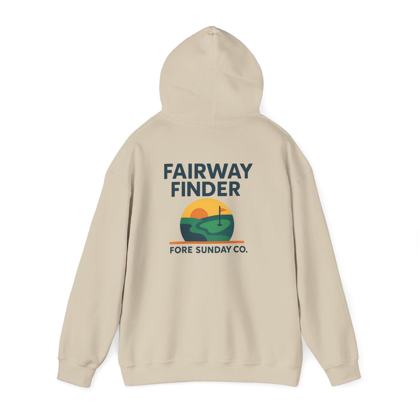 Fairway Finder - Fore Sunday Co - Unisex Hoodie, Golf Enthusiast Gift