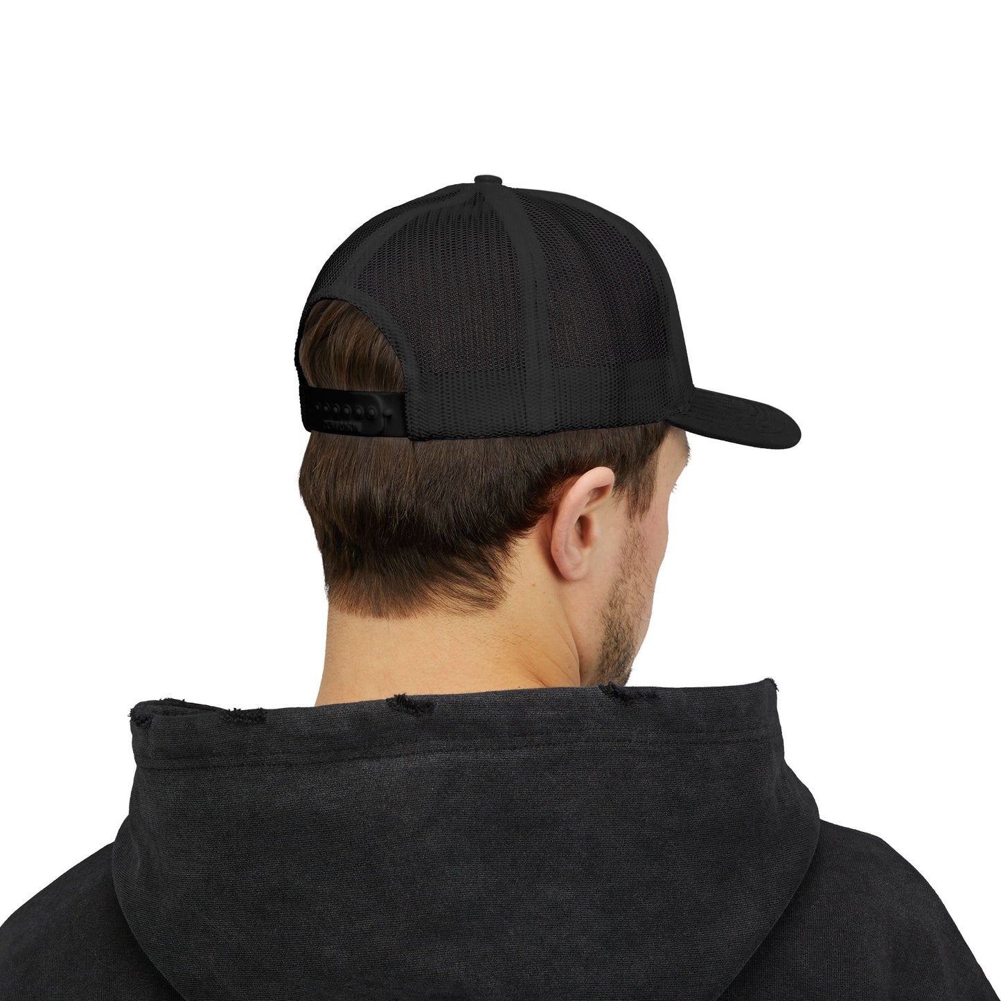Colorful Power Fade Snapback Trucker Cap, Funny Golf Hat, Unique Baseball Cap, Gift for Golfers, Fashionable Outdoor Accessory