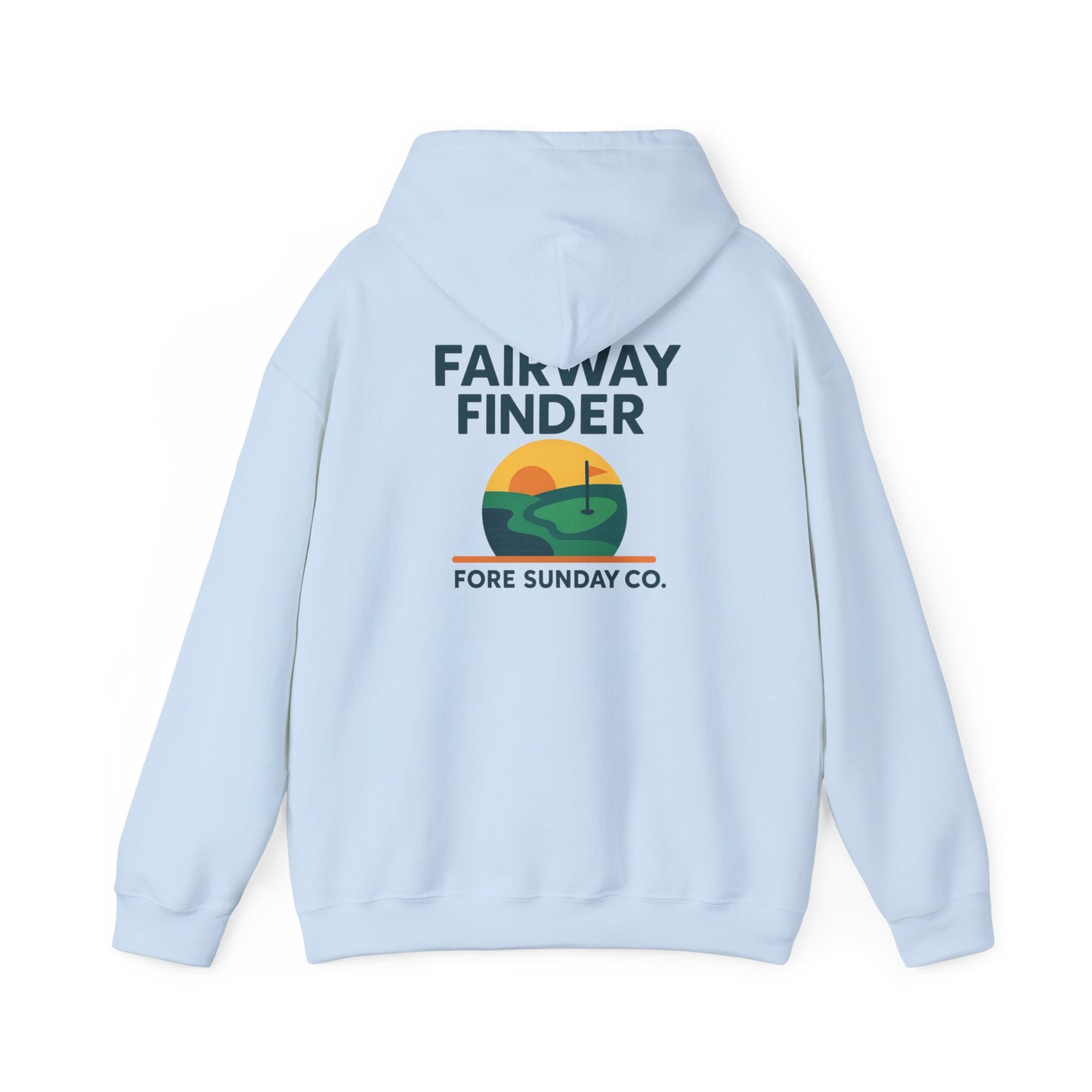 Fairway Finder - Fore Sunday Co - Unisex Hoodie, Golf Enthusiast Gift