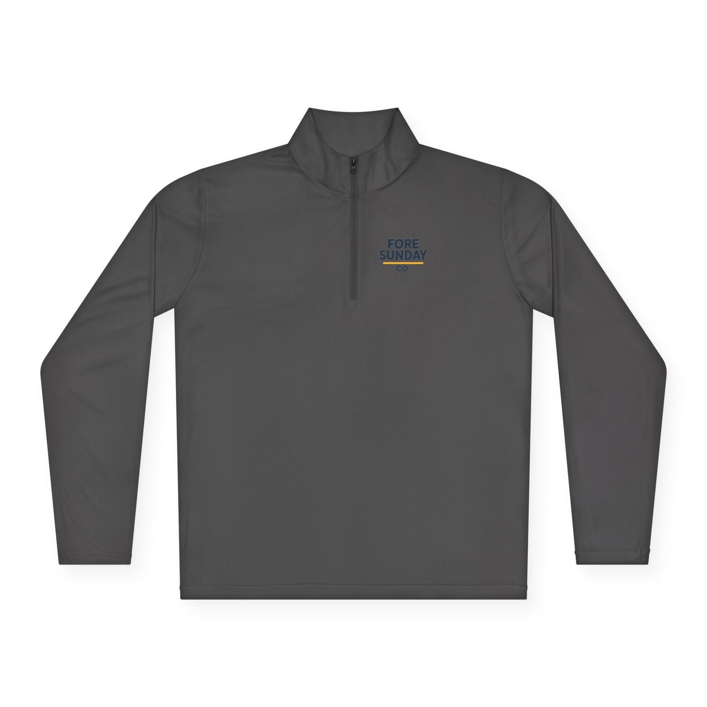 Fairway Finder - Fore Sunday - Unisex Quarter, Zip Pullover, Sportswear