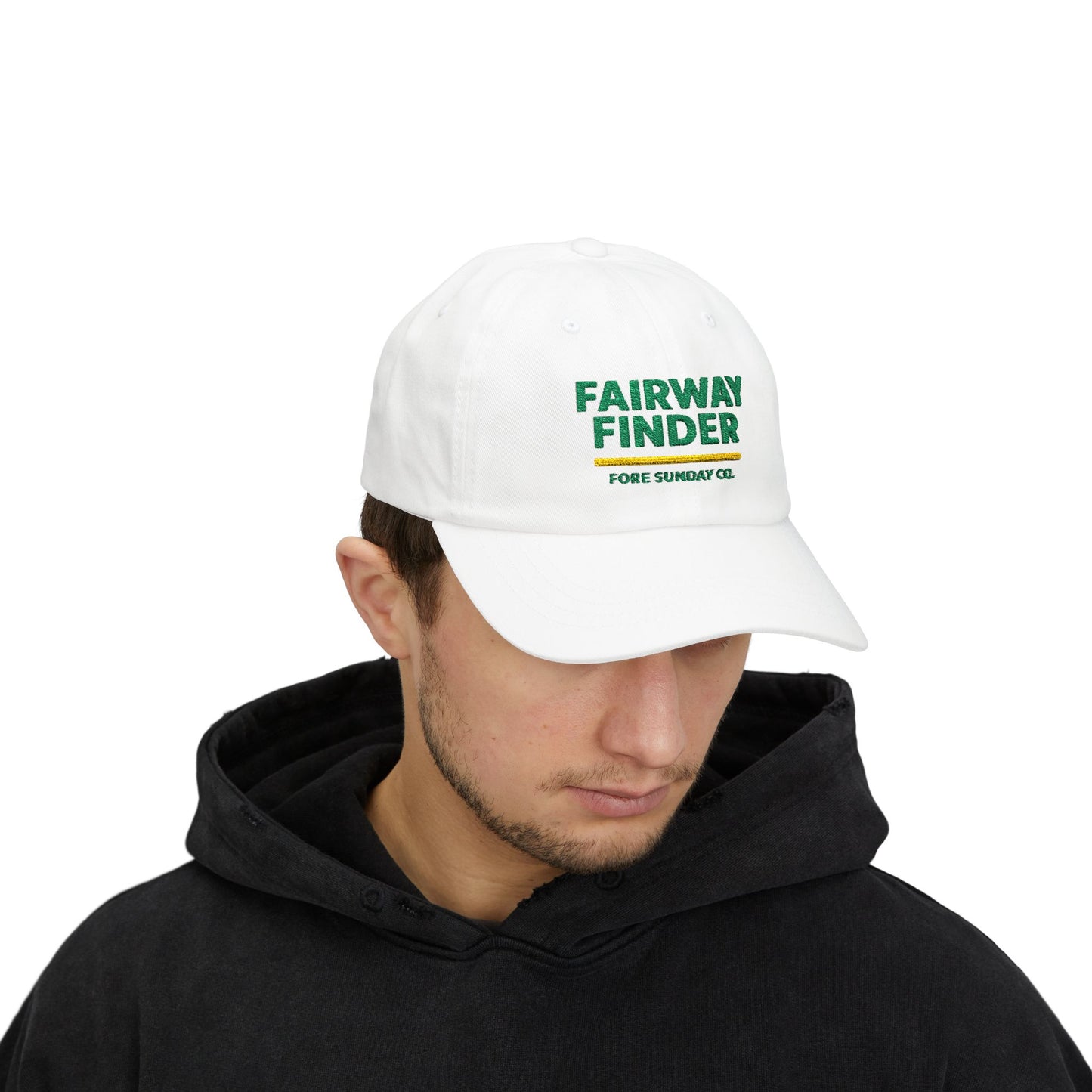 Fairway Finder Cap | Casual Golf Hat, Comfortable Hat, Gift for Golfer, Outdoor Fashion, Weekend Wear
