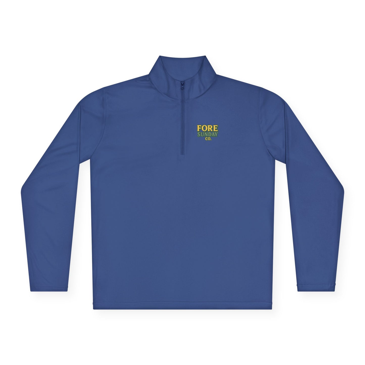 King of the Greens - Unisex Quarter Zip Pullover - Perfect for Golf Lovers, Sports Events, Casual Wear, Gifts