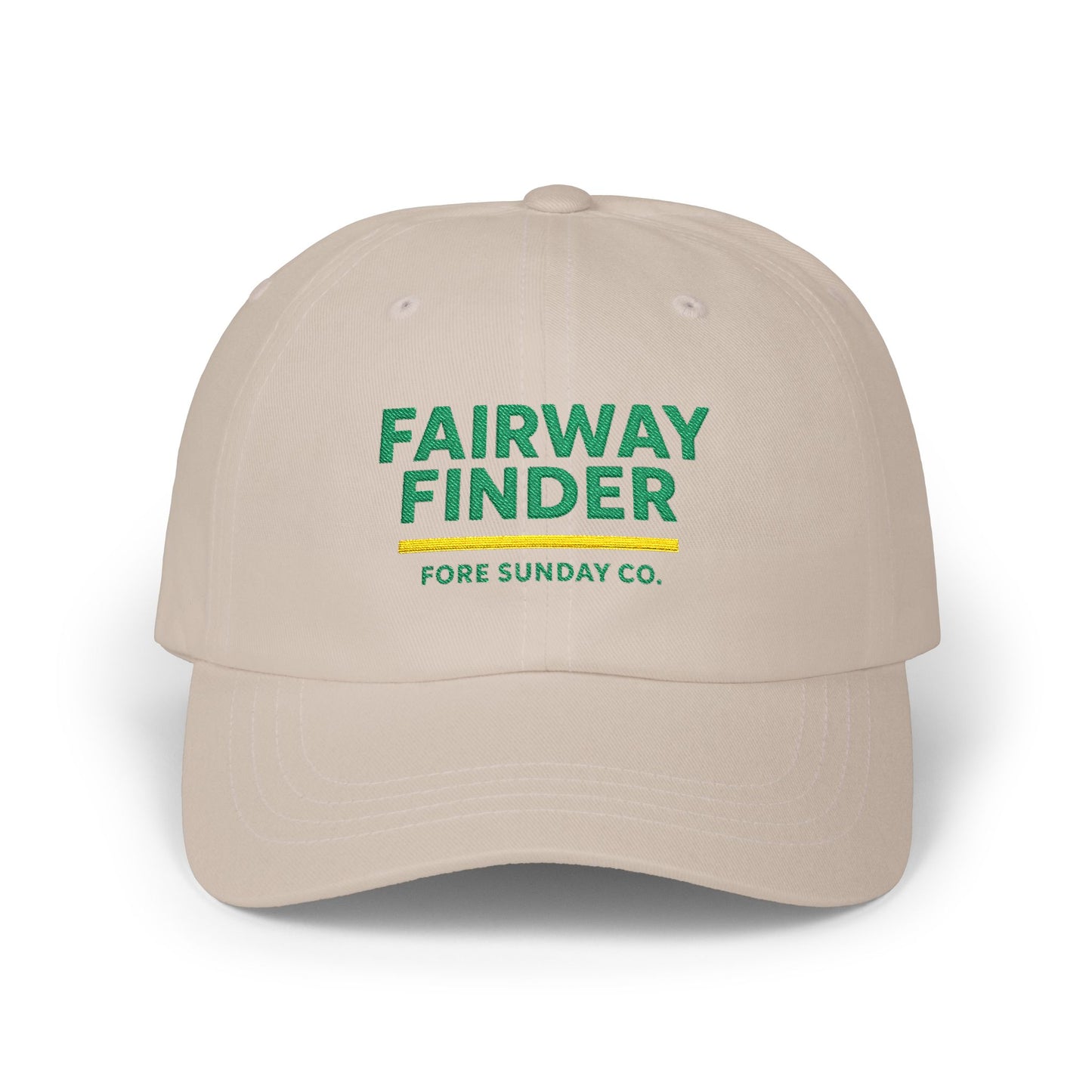 Fairway Finder Cap | Casual Golf Hat, Comfortable Hat, Gift for Golfer, Outdoor Fashion, Weekend Wear
