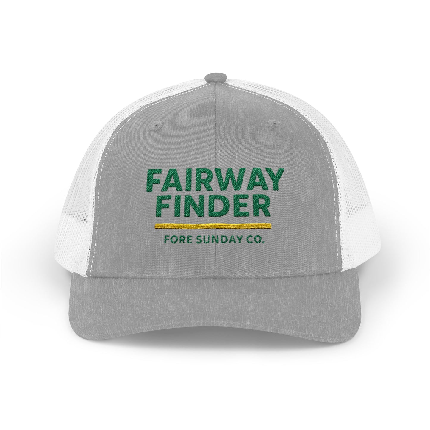 Fairway Finder Snapback Trucker Cap | Golf Cap, Outdoor Hat, Golf Gift, Adjustable Hat