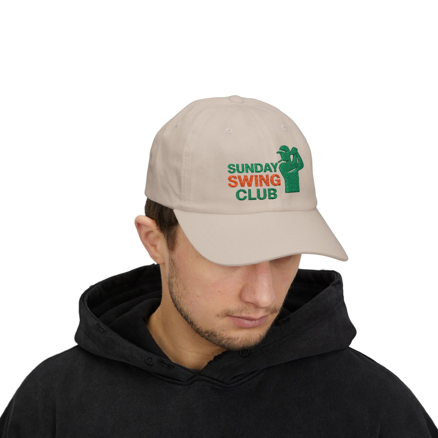 Classic Golf Cap - Perfect for Golfers, Father's Day Gift, Weekend Outings, Sporty Style, Sunday Swing Club Hat