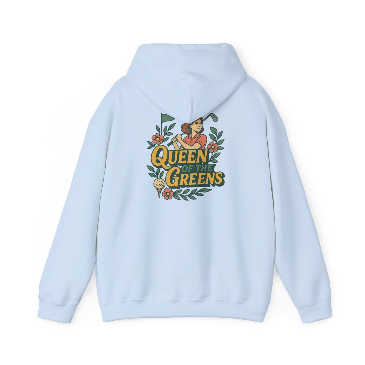 Queen of the Greens- Unisex Hoodie | Golf Apparel, Gifts for Golf Lovers, Comfortable Hoodie