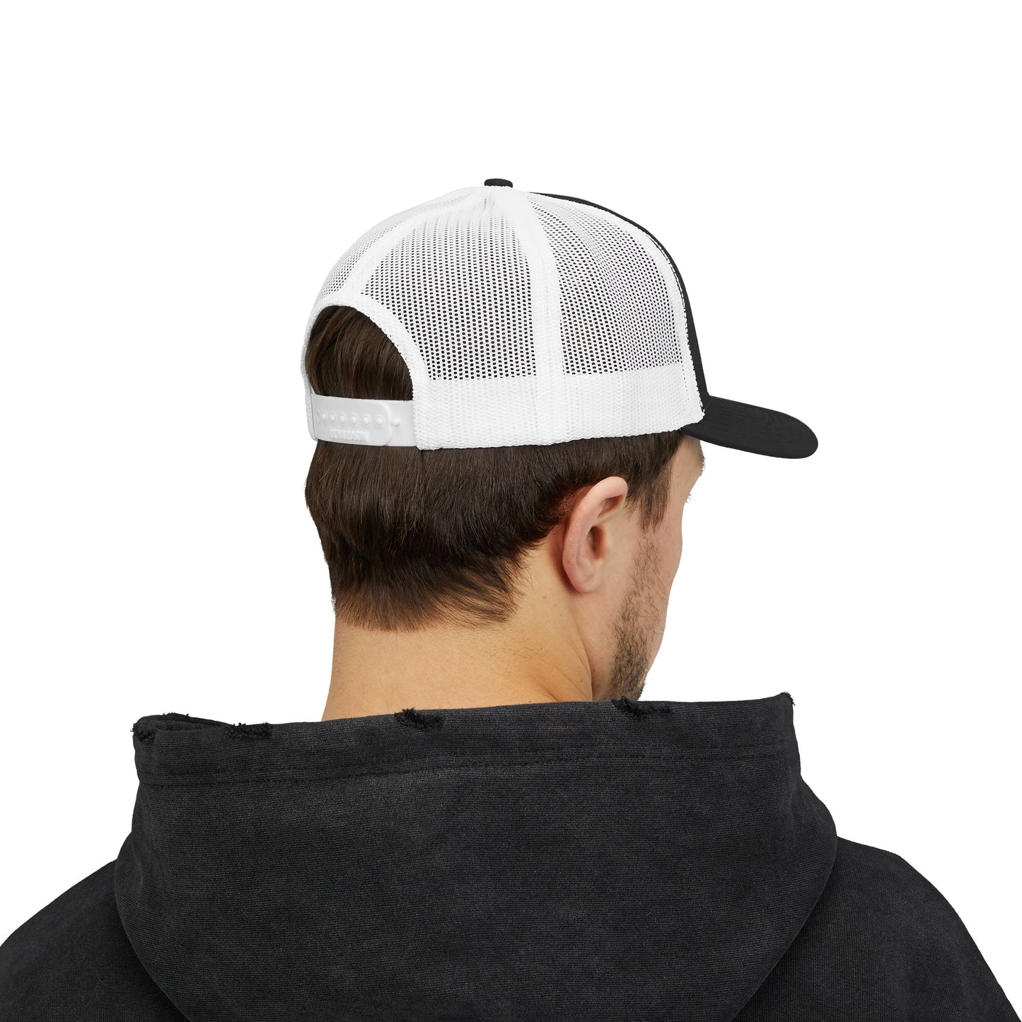 Colorful Power Fade Snapback Trucker Cap, Funny Golf Hat, Unique Baseball Cap, Gift for Golfers, Fashionable Outdoor Accessory