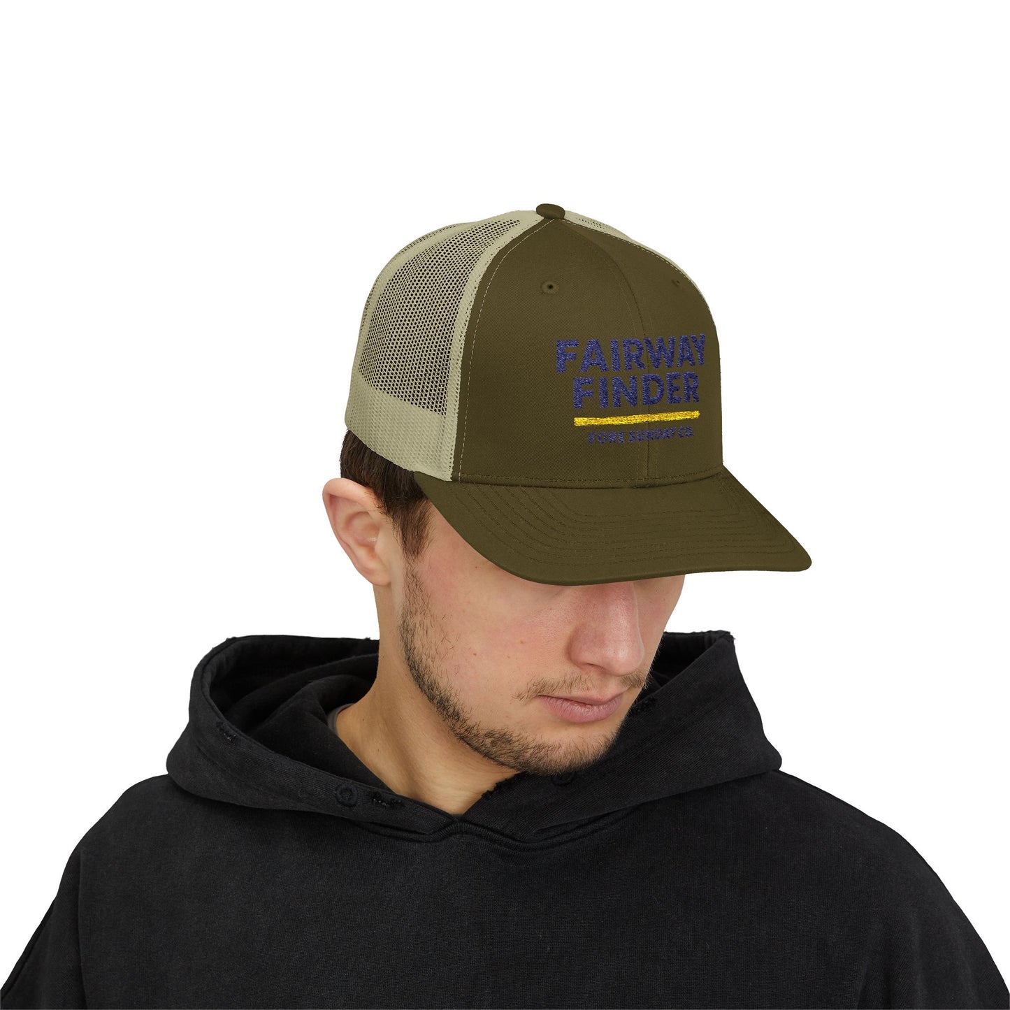 Fairway Finder Snapback Trucker Cap - Perfect for Golf Lovers, Casual Style, Golf Events, Father's Day Gift