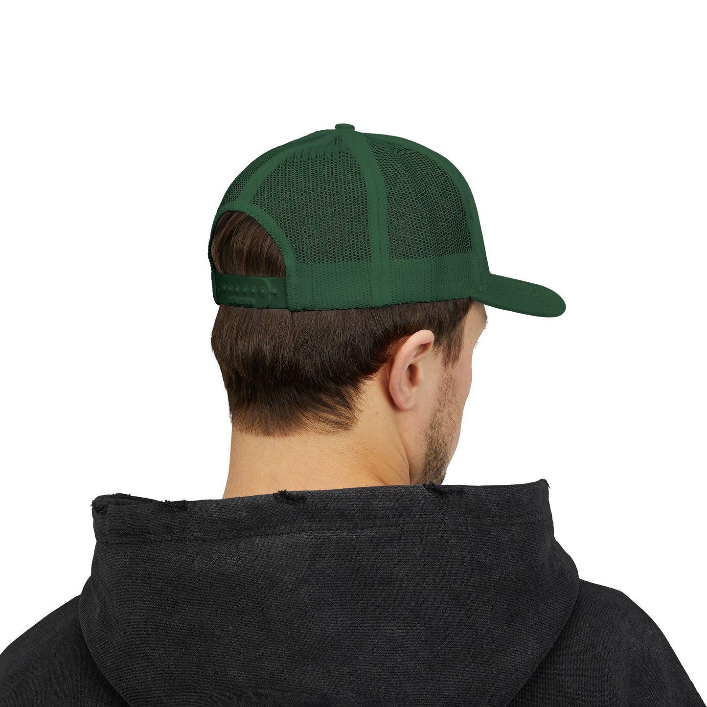 Colorful Power Fade Snapback Trucker Cap, Funny Golf Hat, Unique Baseball Cap, Gift for Golfers, Fashionable Outdoor Accessory