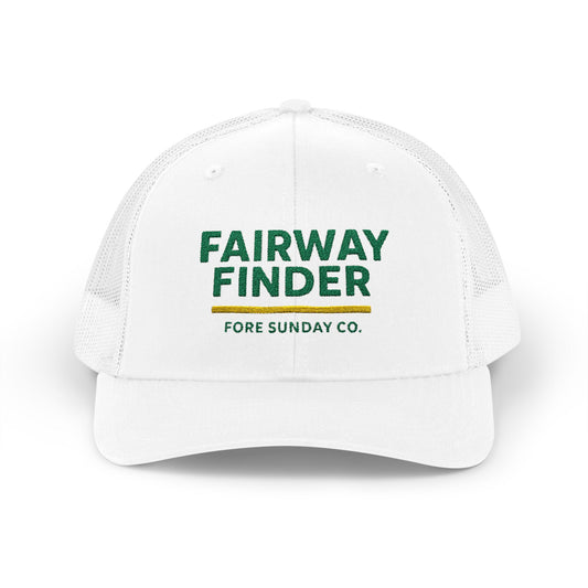 Fairway Finder Snapback Trucker Cap | Golf Cap, Outdoor Hat, Golf Gift, Adjustable Hat
