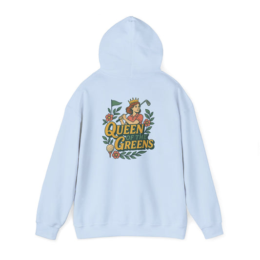 Queen of the Greens- Unisex Hoodie | Golf Apparel, Gifts for Golf Lovers, Comfortable Hoodie